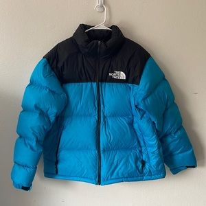 The North Face Retro Nupse Jacket Mens Blue